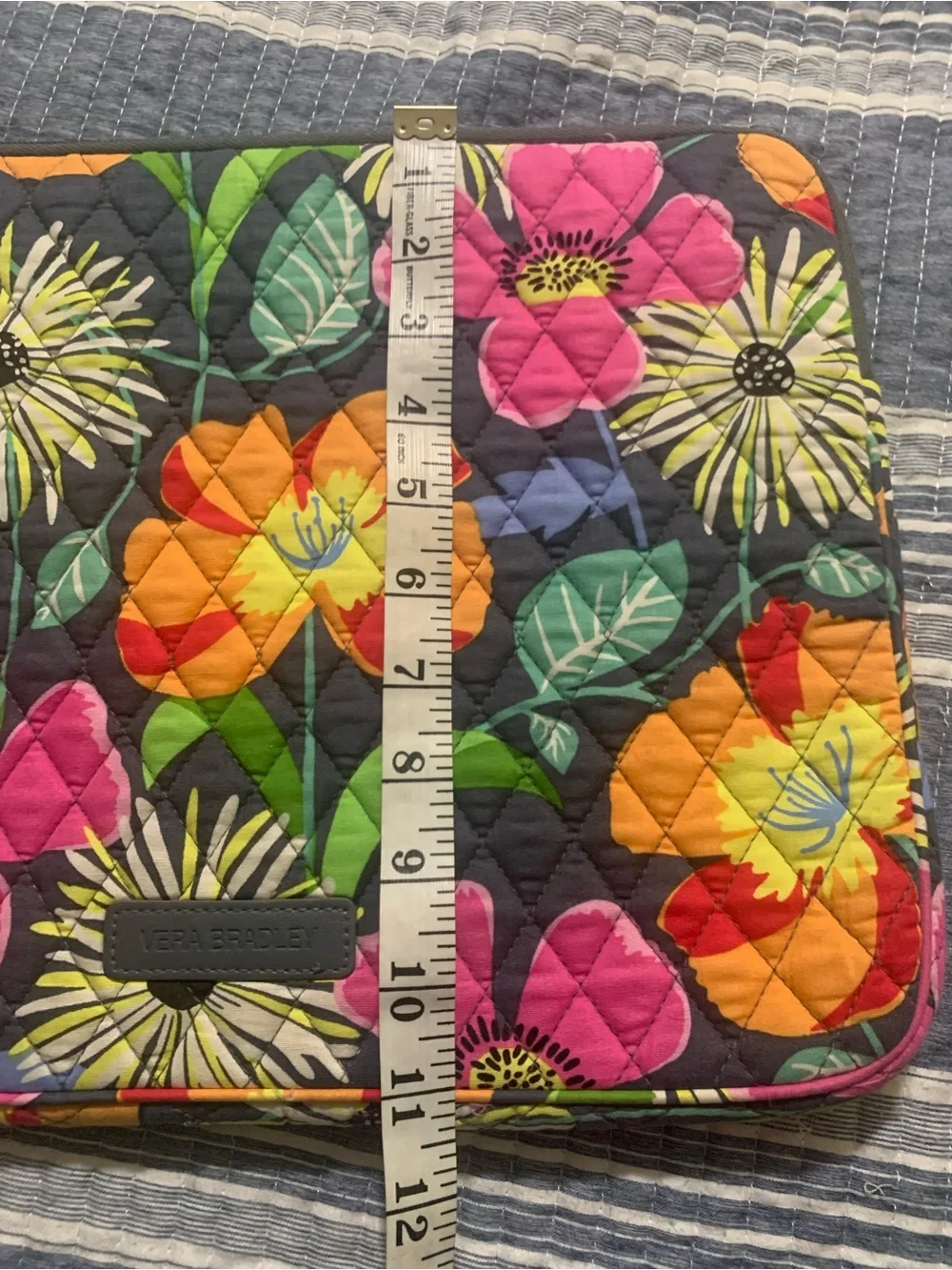Vera Bradley Jazzy Blooms Laptop Tablet Sleeve Holder